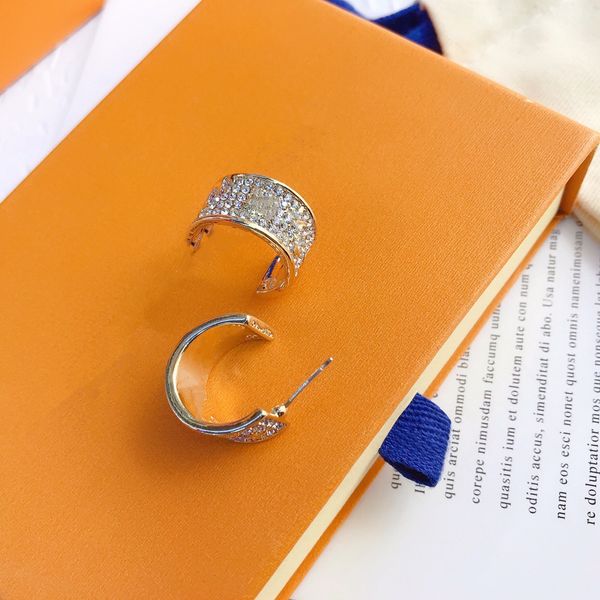 

easy chic stud tiny simple jewelry men letter studs classic design earrings 316l stainless steel silver gold rose elegant women earring whol, Golden;silver