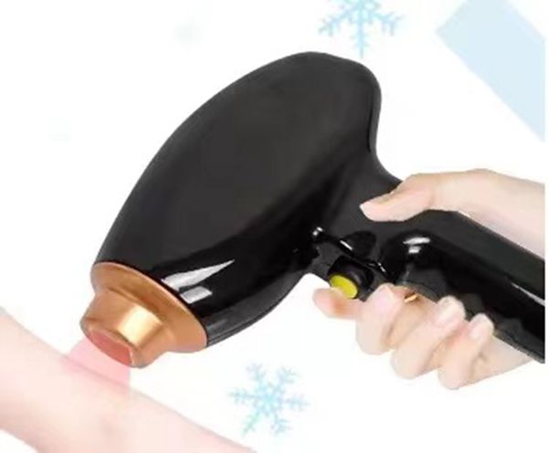 

portable 808 diode laser hair removal device painless permanent q switched pico second laser tattoo remove, Black