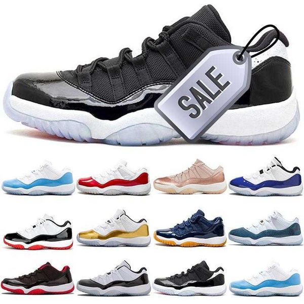 

2021 ing original 11s basketball shoes low 11 men bred concord infrared university varsity red rose gold white blue closing ceremony x