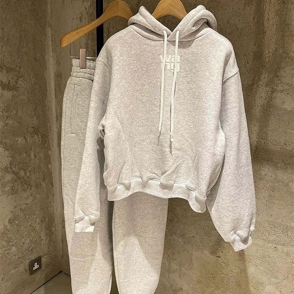 

women's two piece pants xjmigo men's and women's same fashion trendy brand terry sports suit loose sweatpants minimalist lett, White