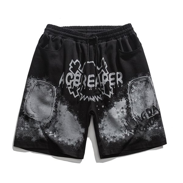 

men's shorts pants sports relaxed fit fashion basketball short, White;black
