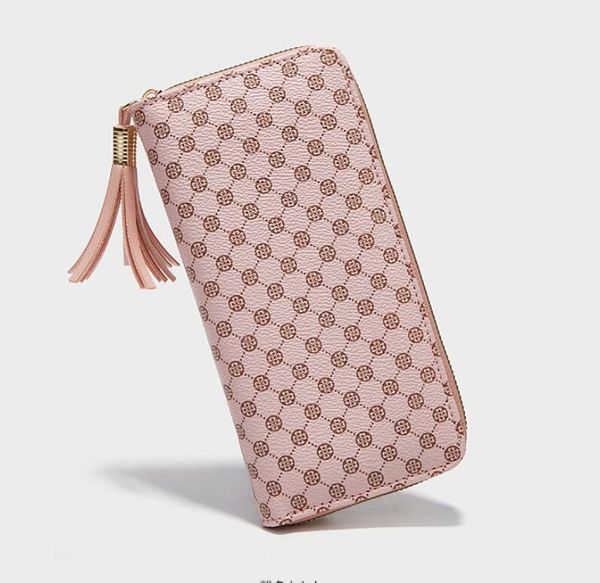 

luxury women's wallets clutch bags coin purse zipper bag card holder designer wallet classic money bag, Red;black