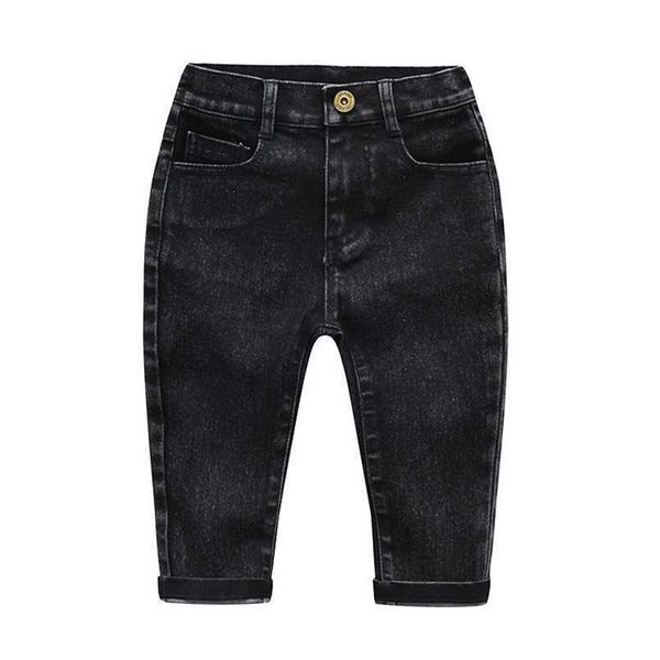 

jeans kids boys knitted trousers spring summer autumn casual pants children baby boy girls 3-8 years 220923, Blue