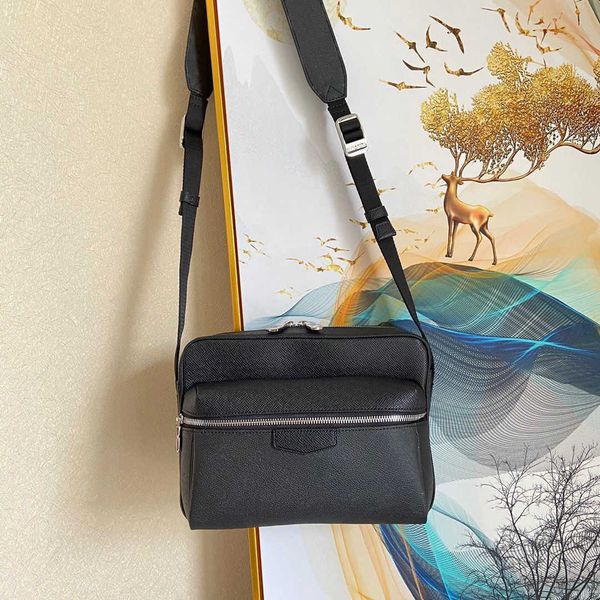 

outdoor messenger bag cross body classic luxury matching leather men's shoulder bags handbag black flower designer fashion school bag w