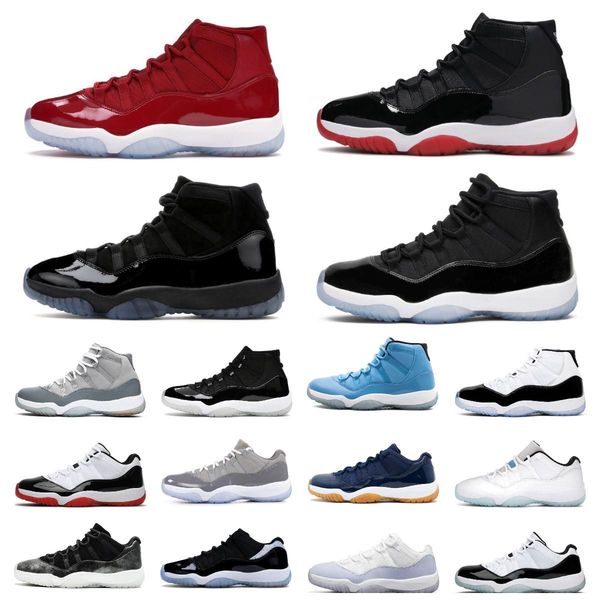 

basketball shoes 11 11s legend blue jubilee 25th space jam gamma concord 45 playoffs bred bred low pure violet cool grey 72 qcc, Black