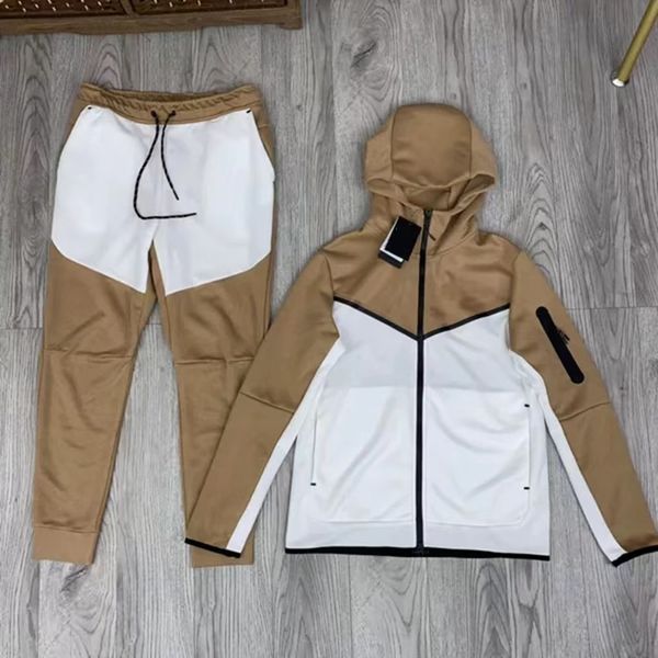 

mens tracksuits thick designer men pant hoodies tech fleece pants hooded jackets space cotton trousers womens coats bottoms men joggers runn, Gray