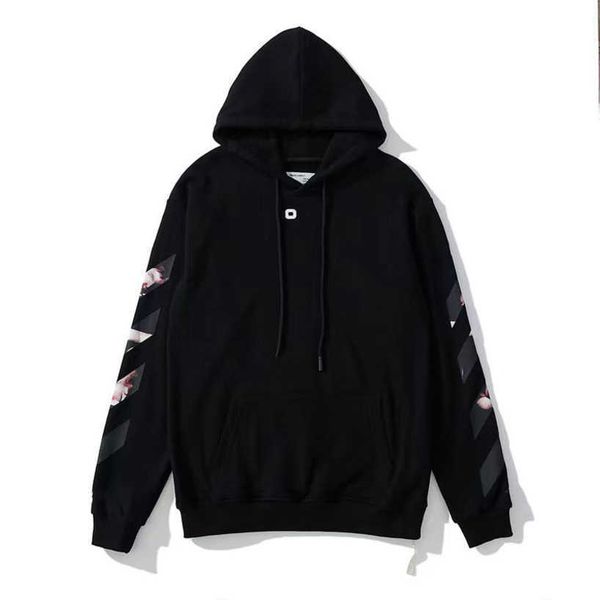 

men's hoodies fashion luxury sweatshirts offs pullover shirts women sweater men arrow letter print black white hoodie tees trend coat y