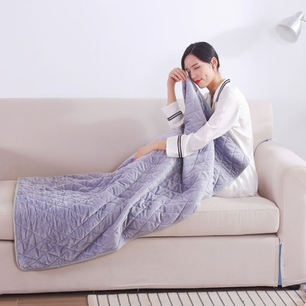 

Heating device 55x39inch USB multi function shawl warm up blanket 5V low voltage electric office can shopped covered and be worn Premium Mattress Heating