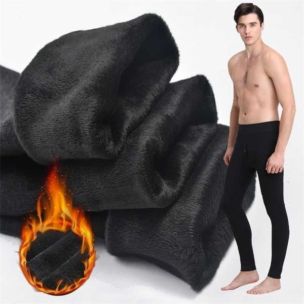 

men's thermal underwear underwear for men winter long johns thick fleece leggings wear in cold weather big size xl to 6xl 220924, Black;white