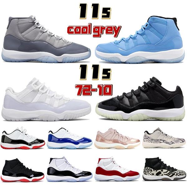 

basketball shoes designer sneakers cool grey blue concord citrus cap 11 jubilee 11s mens animal instinct 25th anniversary gamma legend a vtw, Black