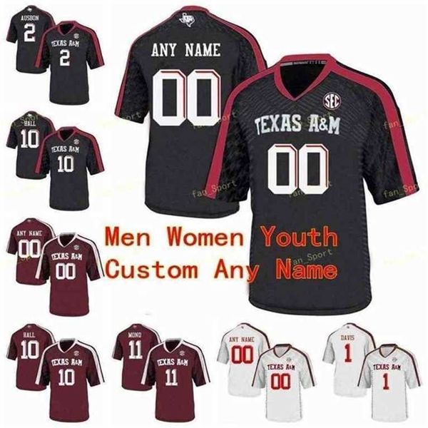 

sj ncaa college jerseys texas a&m aggies 13 mike evans 15 myles garrett 82 dylan wright 13 kendrick rogers custom football stitched, Black