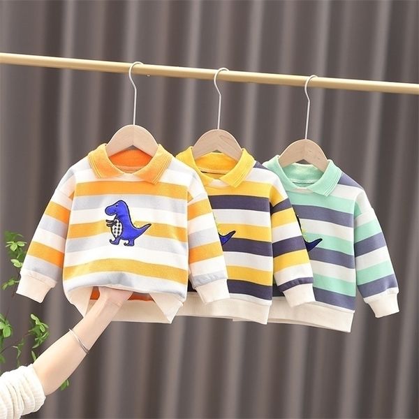 

pullover spring autumn kids boys sweatshirts hoodies clothes long sleeve born sweatshirt girls baby 04y 220922, Blue