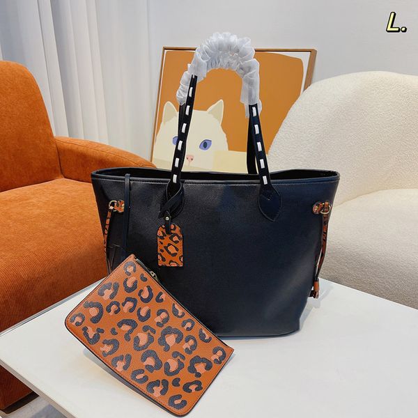 

designer bags tote bag classic onthego handbags women shoulder bag leather shopping purses large capacity messenger crossbody wallet