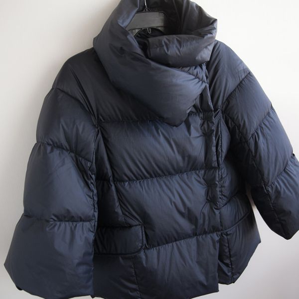 

women's down parkas black short women's plus size down jacket 220924