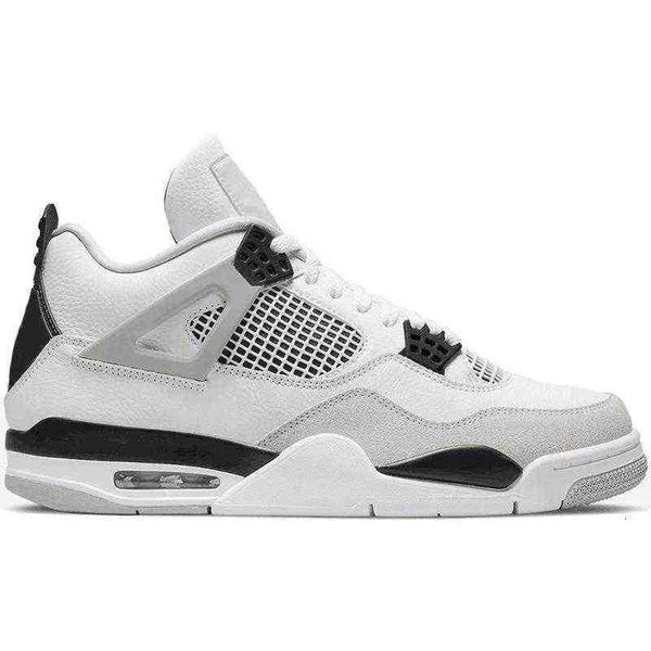 

jumpman 4 4s military black basketball shoes men red thunder s 4 sail cat white pure money infrared metallic purple cool1l65