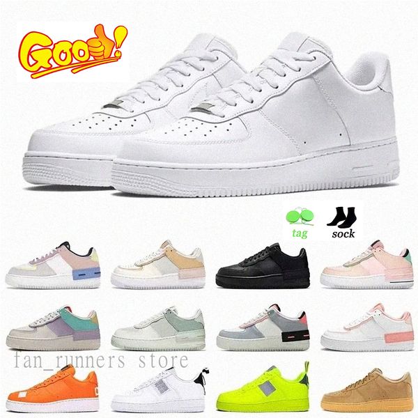 

2022 casual shoes mens skateboard womens sneakers triple white black utility volit shadow size 36-45