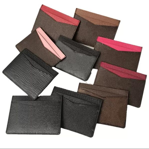 

hh wholesale men and women coin purses wallet fashion classic brown flower checkered black plaid casual credit card id holder leather ultra, Red;black
