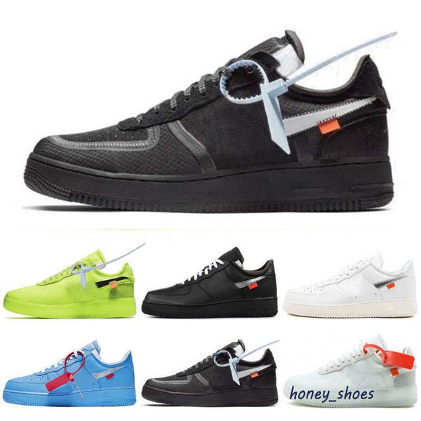 

2022 1 off mca running shoes blue white red silver metallic mens women outdoor athletic volt 2.0 low black green gner size 36-45