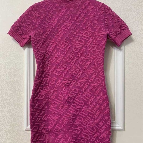 

retail designer womens casual dresses embossed 3d relief letter high qualiy ladies dress, Black;gray