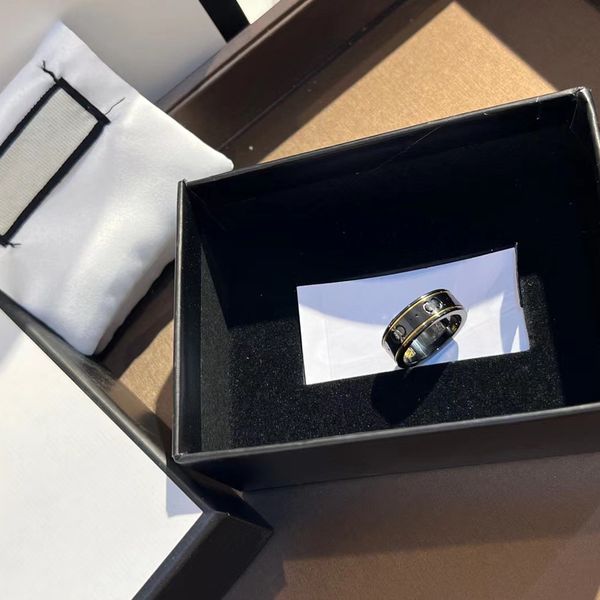 

band rings band rings luxurys designers ring with clear lettering fine workmanship full personality engagement jewelry gold and silver weddi