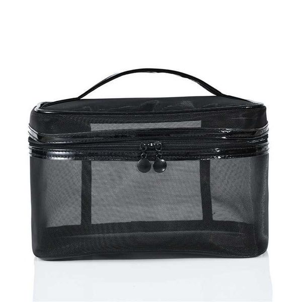 

makeup tools 1pcs women men necessary portable cosmetic bag transparent travel organizer fashion large black toiletry bags makeup pouch 2209