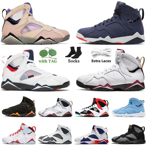 

men basketball shoes 7 7s vii jumpman sapphire cardinal pantone bordeaux oregon ducks citrus patta mens women trainers sneakers size 47
