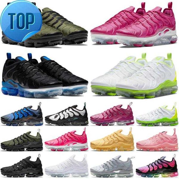 

tn plus men running shoes tns tnplus ultra triple black white swingman bubblegum magenta mens trainers sports sneakers runners discount