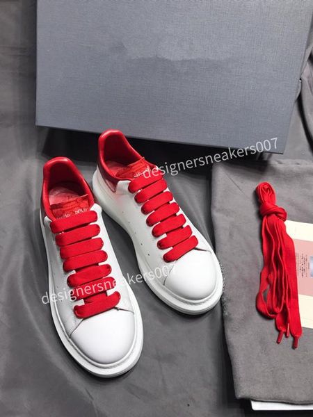 

2022 luxury designer sneakers shoes new leather leather increase men and women size gp190702 zch, Black