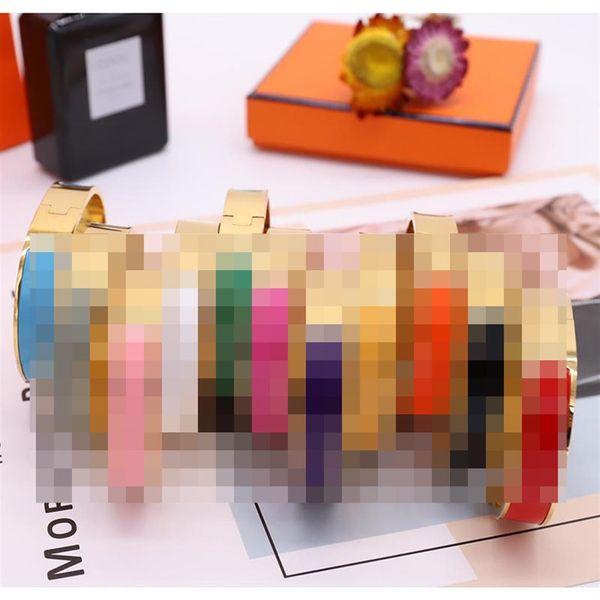 

fashion titanium steel blue h bracelet women's french cuff jewelry231z, White