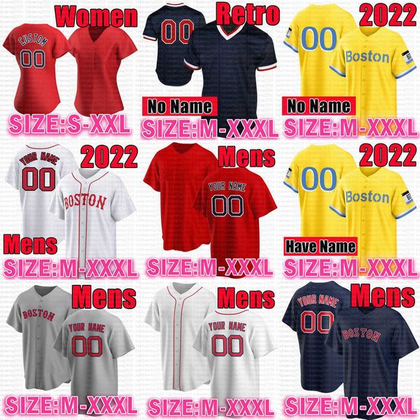 

custom baseball jersey men women kids shirt ortiz martinez wo trevor story david williams xander bogaerts enrique hernandez rafael devers ch, Black