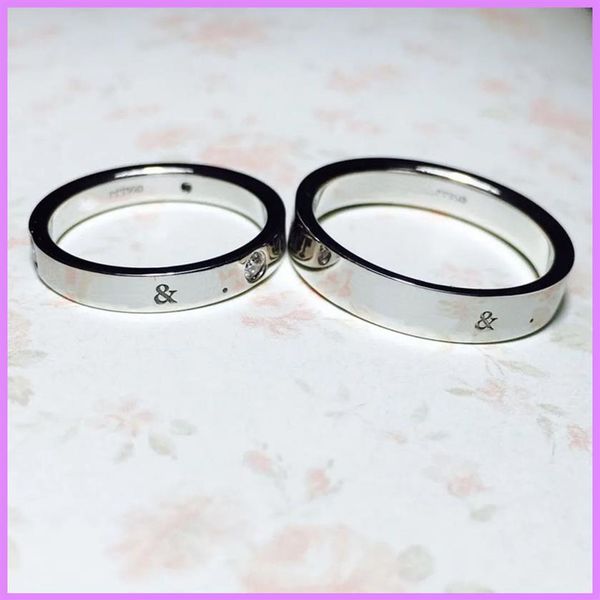 

silver love ring men women rose gold jewelry for lovers designers diamond rings gifts classic fashion stainless steel 294l