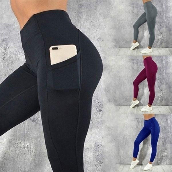 

women's leggings pocket workout leggings women black high waist push up leggins fitness tights sports mujer activewear gym clothing 220