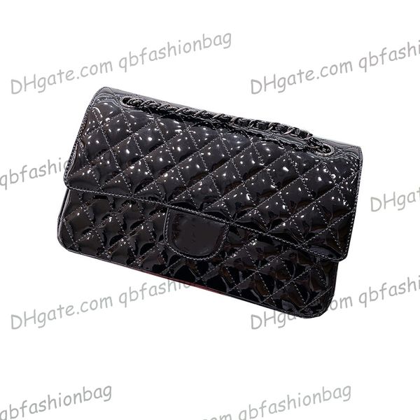 

designer channel bags for women black cc handbag leather chain slant shoulder clutch flap totes bag double letters solid hasp waist square s