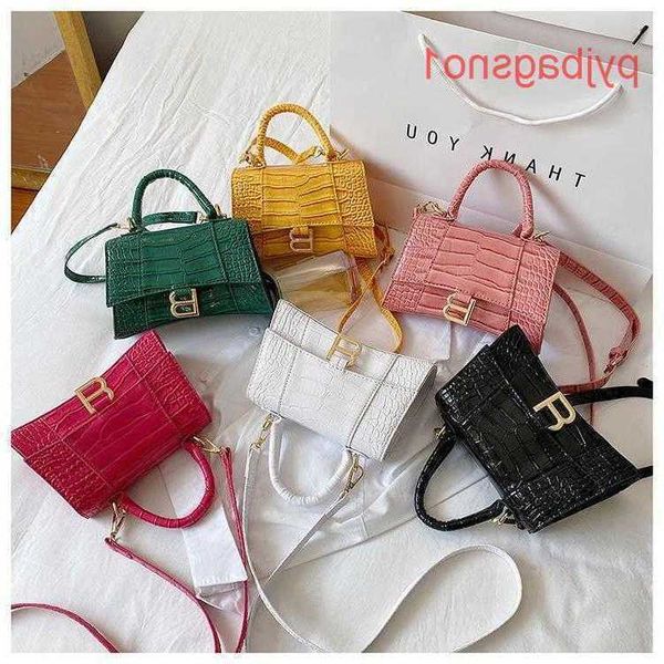 

hourglass bag balencig shoulder bags online shop net red small black 2022 new women's leisure one messenger bl 6u8a lr5p kxfz