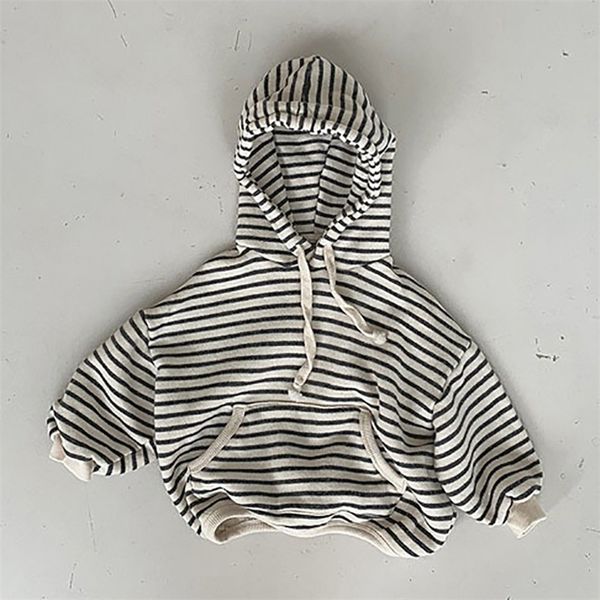 

pullover striped baby boys oversized hoodies children korean japanese style street sweatshirt autumn kids toddler fshion clothing 220924, Blue
