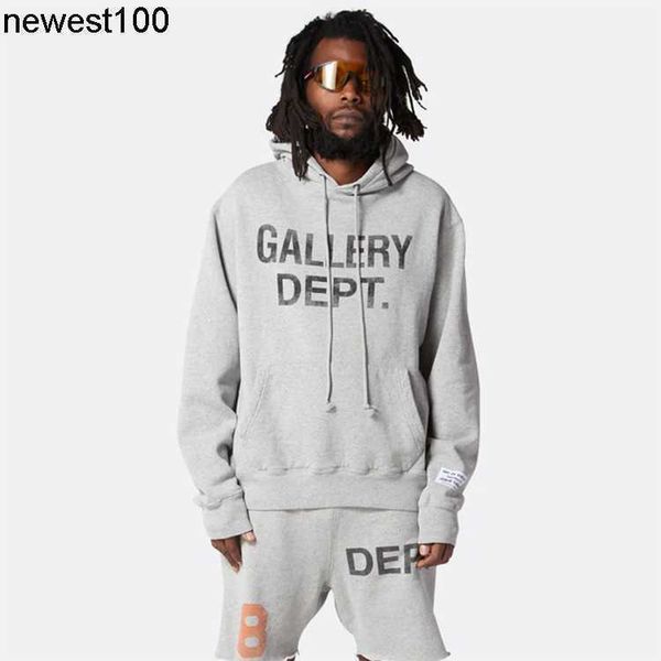 

men's hoodies dsigner sweatshirts gary dept hoodie fashion brand loose long couple fleece hoodie men, Black