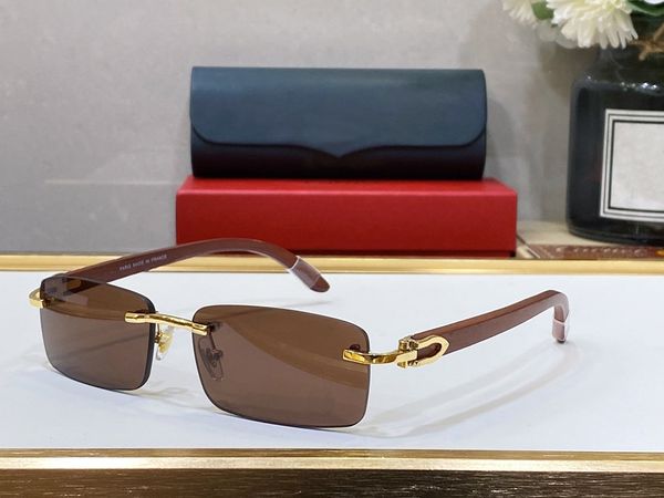 

Mens Designer Sunglasses Carti Sun Glasses Rectangle Fashion Womens Silver Gold Frame Luxury Brand Sunglass Eyewear For Man Woman Eyeglasses With Boxs Mixed Color