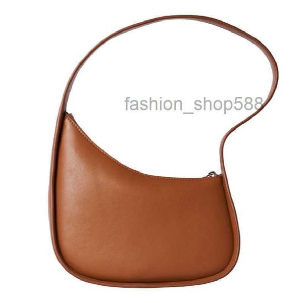 

pochette bag women luxurys designers bags high end leather shoulder bag women's armpit irregular fashion portable crescent simple hand