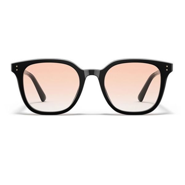 

sunglasses gradient brown blush black frame fashion sunscreen japanese and korean ladies all-match retro sunscreen fishing outing outdoor, White;black