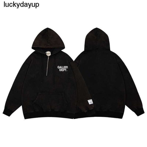 

men's hoodies designer sweatshirts winter new men women's loose hoodie, Black