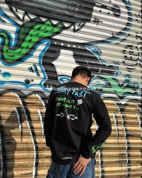 

dsigner chrome heatss men's hoodies sweatshirts loose sanskrit cartoon black long sleeve
