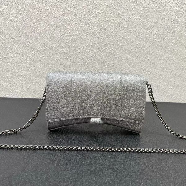 

fashion women bag shoulder bag imported cowhide crocodile print hourglass design 2022 personality crossbody bag designer flip cover