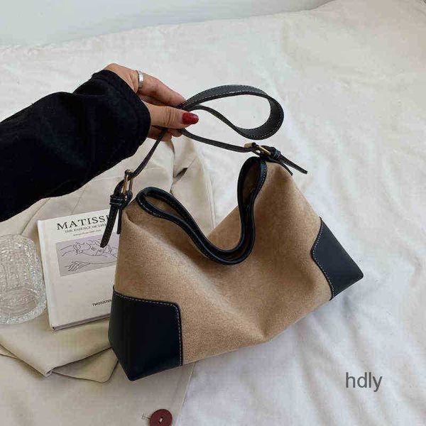 

evening bags shoulder bags fashion high capacity ladies handbags quality splicing luxury brand messenger bag female sac a main
