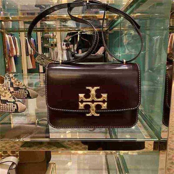 

designer torysburchs single shoulder messenger bag chain small square eleanor cowhide women tb flip tofu crowd wm