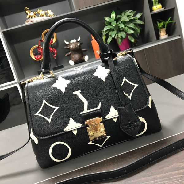 

handbags leather messenger bag fashion luxury shoulder bag make up designer handbag tote bags