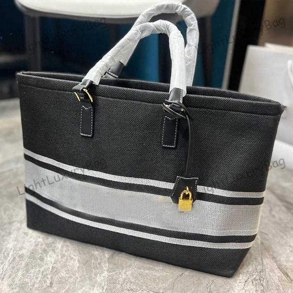 

canvas shoulder bag designer high capacity for women classic famous brand shopping purses 220924