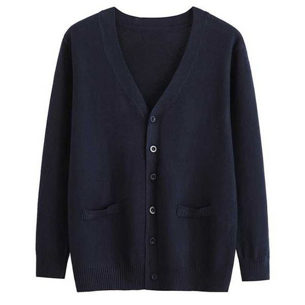 

men's sweaters korean cardigan men's sweater knit clothes navy blue long sleeve v neck oversize jacket coat 220923, White;black
