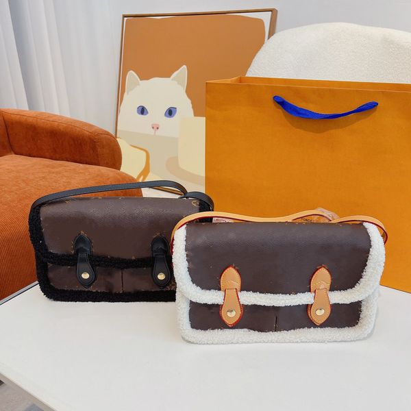 

lamb wool envelope bag messenger chain bags flap crossbody back handbag purse shoulder letter packet flip wallet