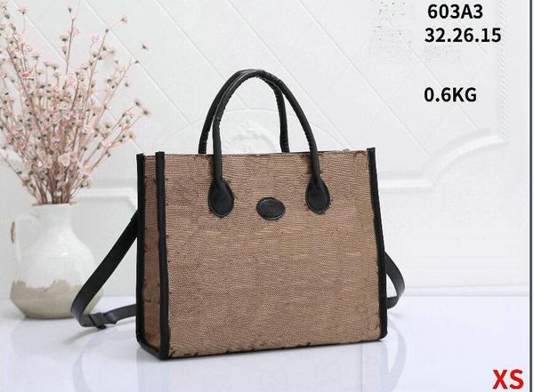 

Top Quality Designer Bag ONTHEGO tote Handbag Women Handbag Fashion Large Duplex Printing Different Style 603A3 32cm hy, Blue
