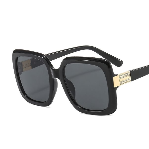 

sunglasses big frame european and american cross-border modern trend personality fishing outing outdoor street men and women trendy fashion, White;black
